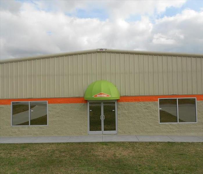 Front of the SERVPRO building